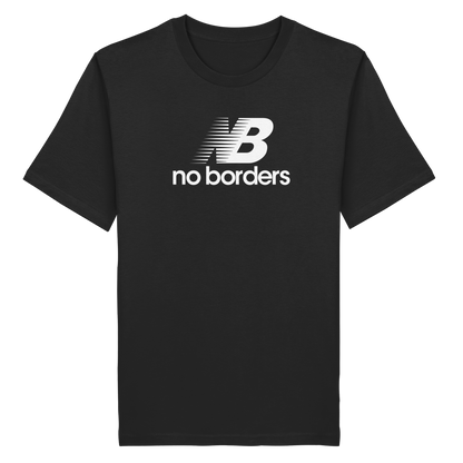 No Borders – T-Shirt – Shirtigo-Produktvorschau des angelegten Druckmotivs